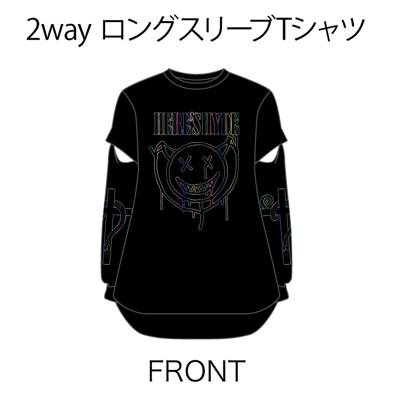 HYDE 黑ミサ 2025 Tシャツ LONG SLEEVE T-SHIRT HYDE 黑ミサ 2022 in