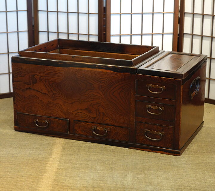 大型関東長火鉢 KT263 – 【火鉢専門通販ショップ】火鉢.shop 増田屋