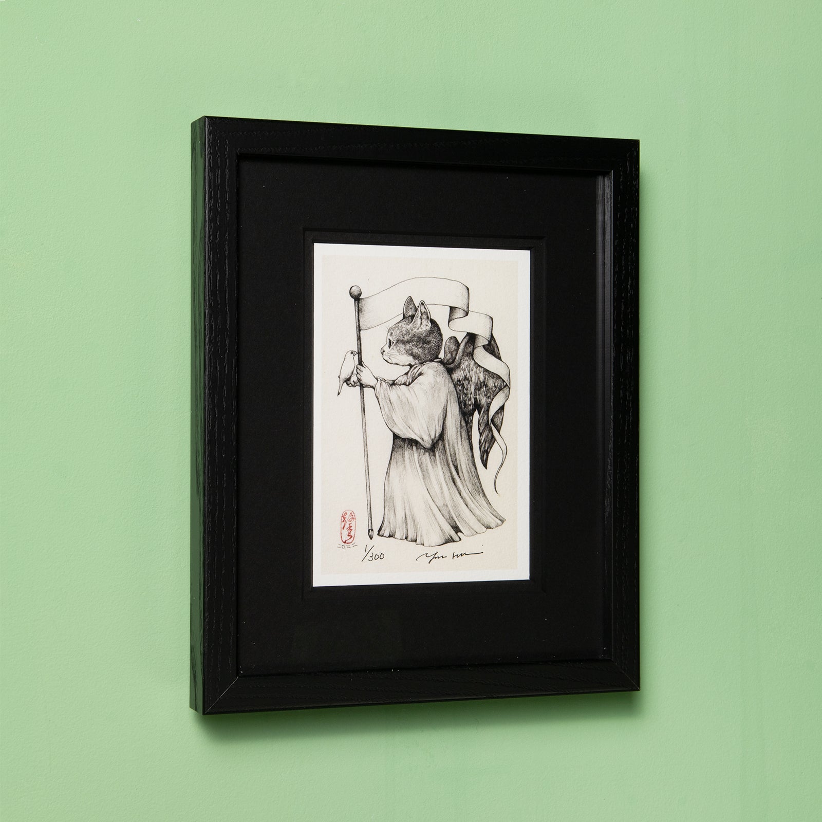 匿名配送/希少】アクリル画/増島 豊治/アート/額 匿名配送/希少