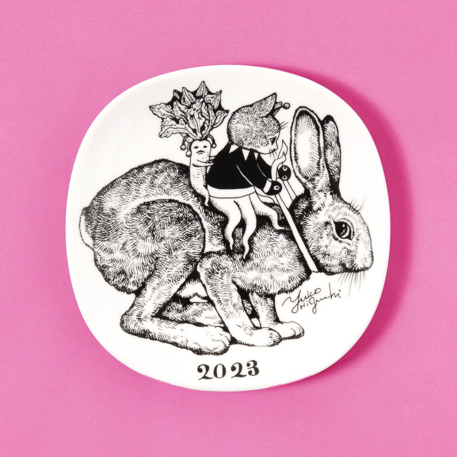 ボリス雑貨店 2023イヤープレート ヒグチユウコ