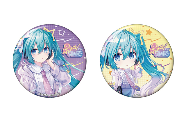 初音ミク Digital stars 2021 MIKU＆GUMI 缶バッジ 初音ミク Digital