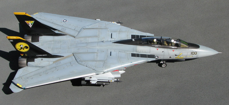 F-14D トムキャット VF-31 ハセガワ1/48 TOMCAT トムキャッターズ