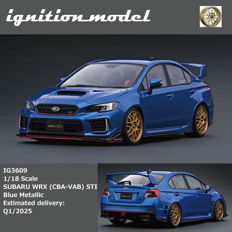 イグニッションモデル 1/18スケール スバル WRX STi(VAB