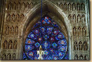 ☆幻想的☆ノートルダム大聖堂 パリ ステンドグラス グラスマスターズ