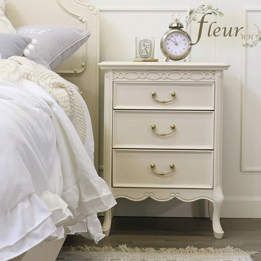 ナイトテーブル サイドチェスト アンティーク風 Francfranc系 ナイト