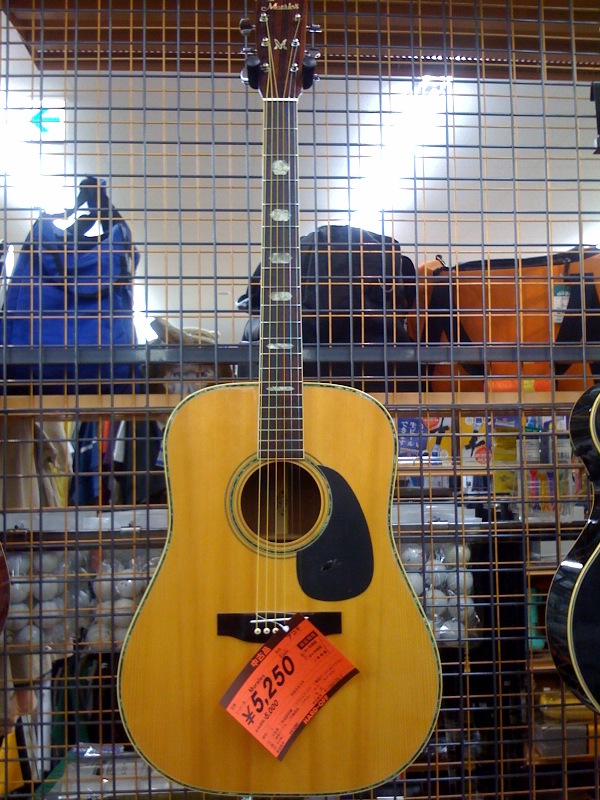 ギター試奏 Morales 品番？？ | Oneself Aspiration - 楽天ブログ