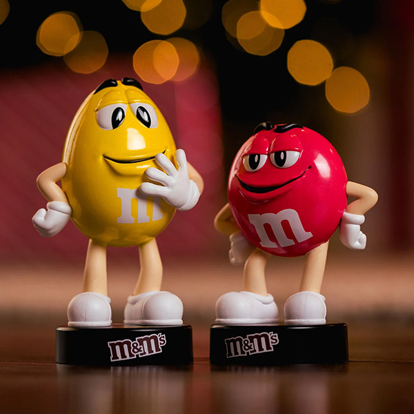 m&m's ダイキャストメタルフィギュア オレンジ