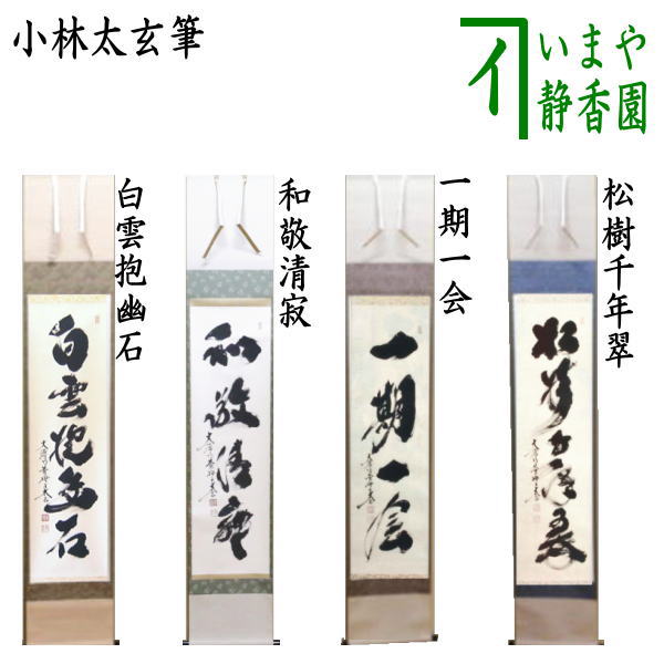 露草図】二木紫石 2603 共箱 蜂 掛け軸 肉筆 【公式通販】