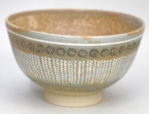 茶器/茶道具 抹茶茶碗】 御本三島 駕洛窯 （清水日呂志） – 今屋静香園