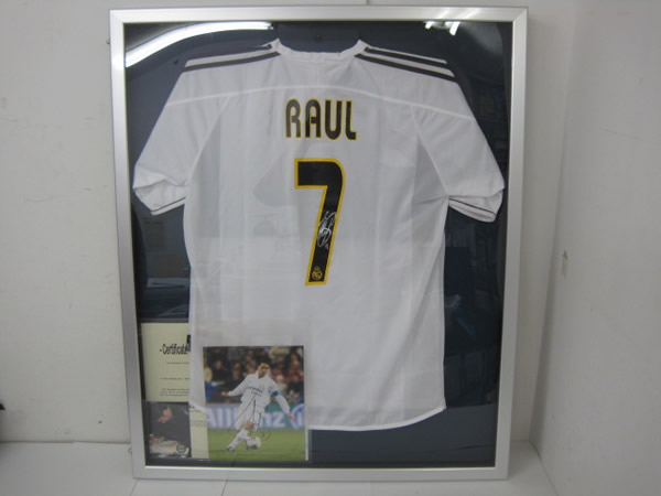レアルマドリードユニフォーム02-03 ラウール・ゴンザレス 100th