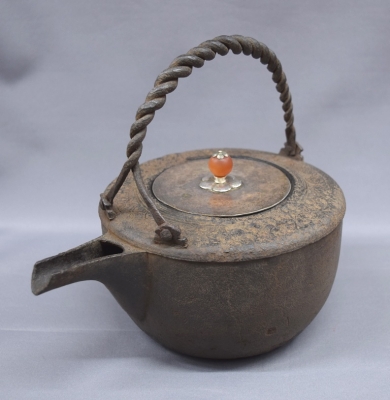 宝暦年時代 下間庄兵衛 肩糸目肩衝形間鍋 大西浄心 | 茶道具 小西康の