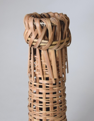 田中篁斎 玄々斎好 鶴首籠花入 淡々斎宗匠 | 茶道具 小西康のぶろぐ