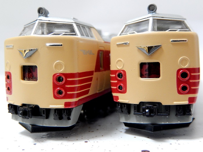 ジャンク】TOMIX旧製品485系9両動力動作確認済み Nゲージ鉄道模型】＜