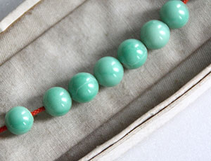 翡翠根掛翡翠連珠翡翠玉売り切り