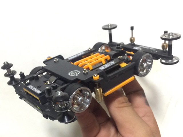 ミニ四駆完成品msフレキ マンモスダンプ