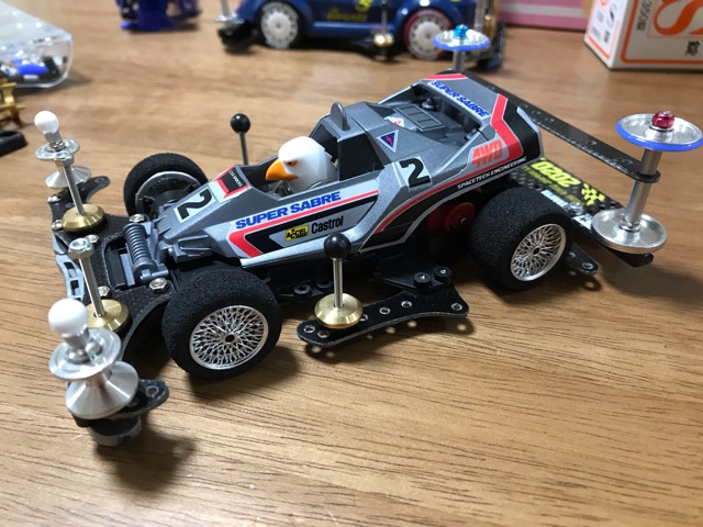 タミヤ ミニ四駆 スーパーセイバー 貴重 希少 小鹿製 当時物 ラジコン