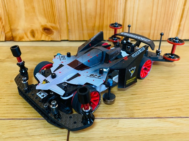 ミニ四駆 完成品 msフレキ ウィニングバード ミニ四駆 完成品 msフレキ