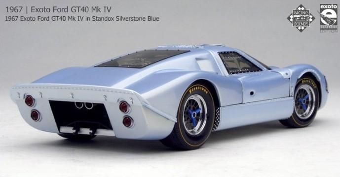 エグゾト 1/18 フォード GT40 Mk IV No.3 1967 エグゾト 1/18 フォード