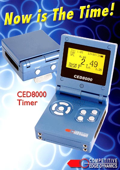 美品】CED8000 シューティングタイマー 【公式通販】