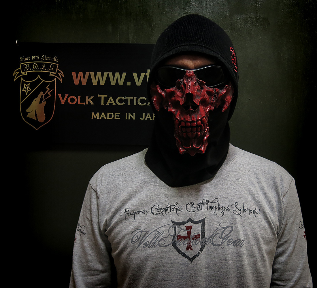 VOLK TACTICAL GEAR フェイスガード BLOOD OGRE