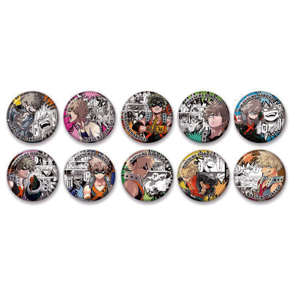 ヒロアカ 爆豪勝己 camera ボンズストア 缶バッジ 僕のヒーロー