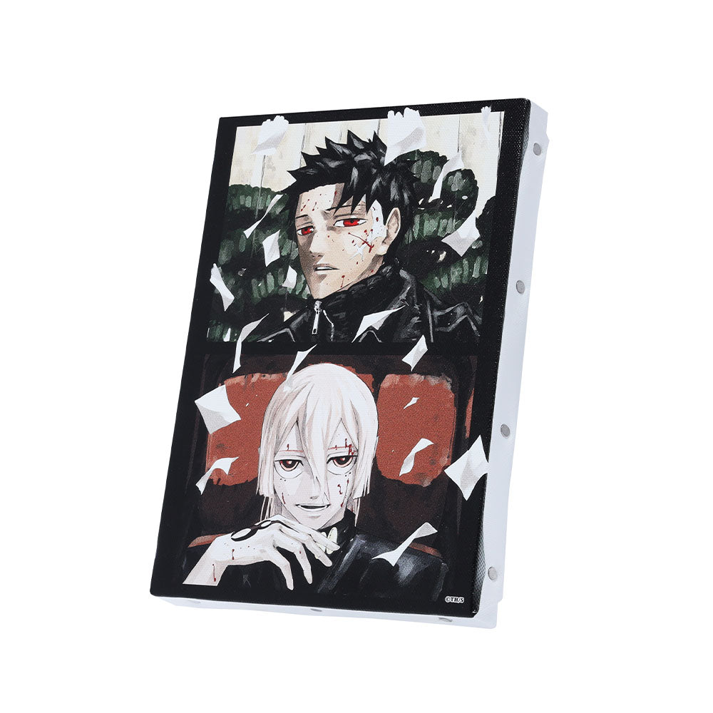 カグラバチ』フルカラーアートボード 暗がり ＜六平千鉱と昼彦