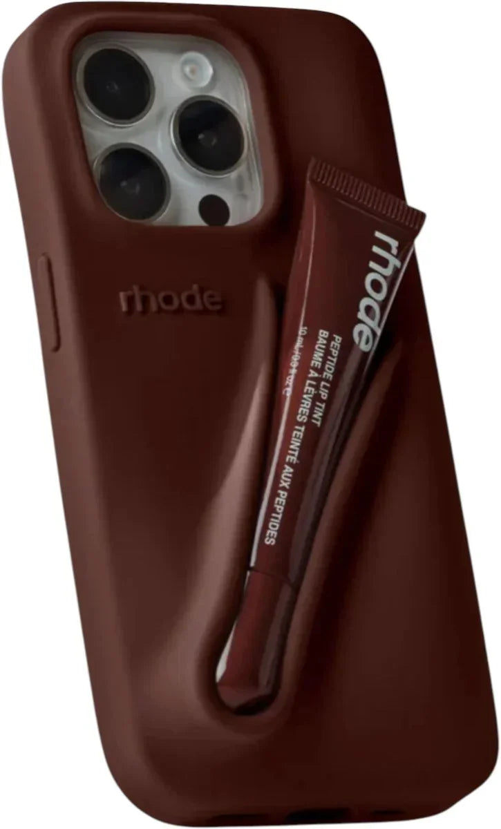 Rhode Fall Lip Case for iPhone 15 ProMax – espresso | Soft
