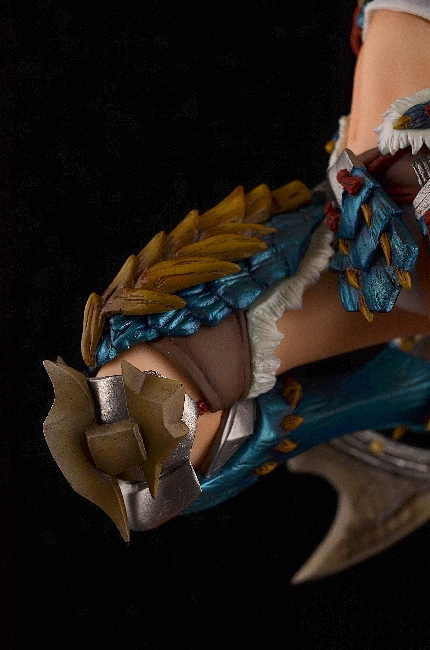 ジンオウ装備の女の子 ガレージキット ジンオウ装備の女の子ガレージキット