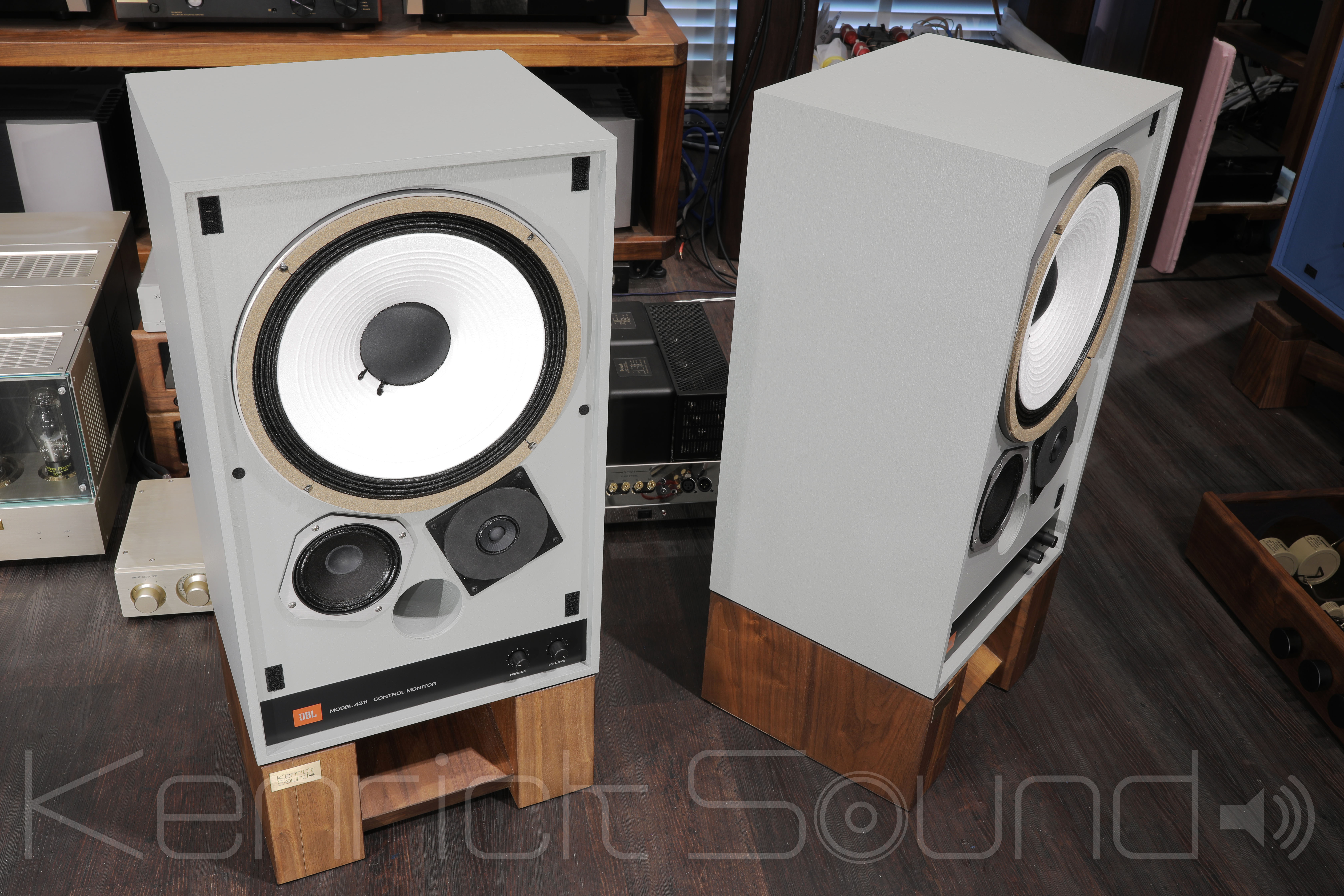 JBL 4311A 新品リコーン バイワイヤー対応カルダス・ロジウム＋