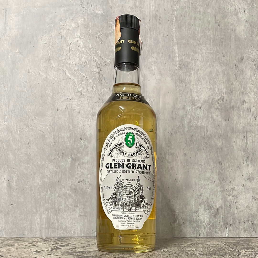 Glen Grant 5 Years Old - 1980 – JL Gill