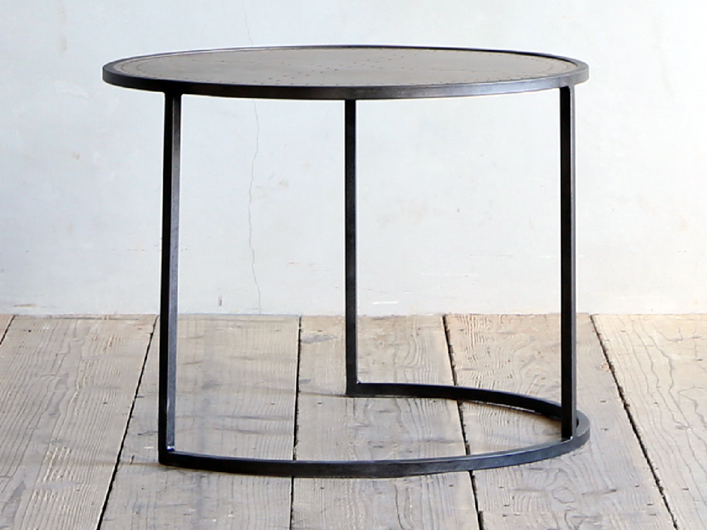 クラッシュゲート ノットアンティークス エルマ サイドテーブル Φ50cm