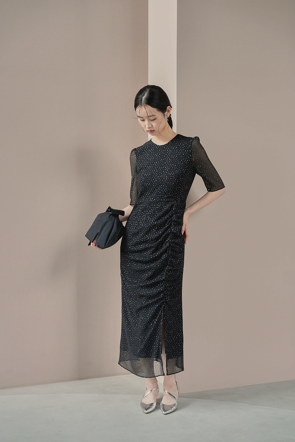 kaene公式オンラインストア ラメドビースリットドレス / 100827 結婚式