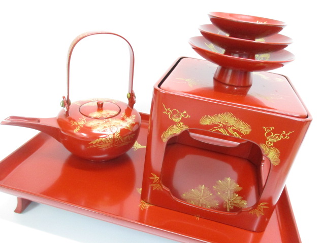 輪島塗 屠蘇器 買取させていただきました。買取専門店七福