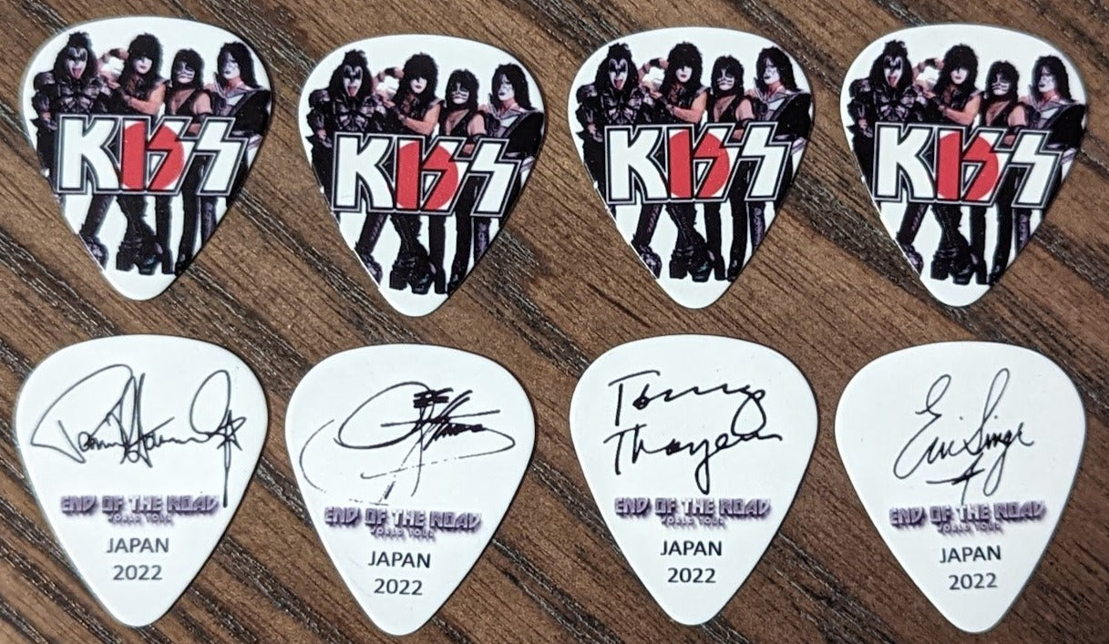 KISS キッス 2022 ジャパン・ツアー ギターピック KISS キッス 2022