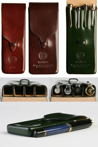 GANZOガンゾ MAESTRO2 (マエストロ2) 3本差しペンケース 専用 未使用