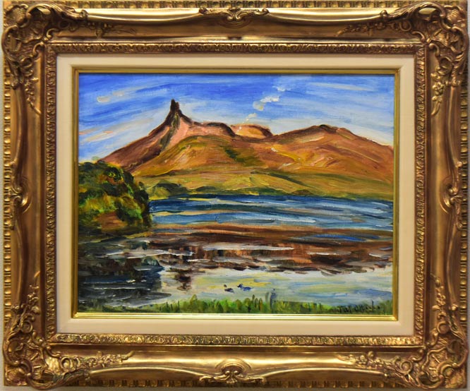 小さな公園 油絵 F8(455×380mm) 小さな公園 油絵 F8(455×380mm) 小さな