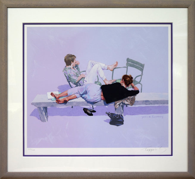 笹倉鉄平「OFF（オフ）」シルクスクリーン版画 絵画買取・販売の小竹美術