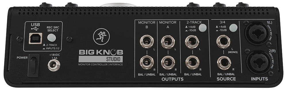 Mackie Big Knob Studio Monitor Controller/Interface – Kraft Music
