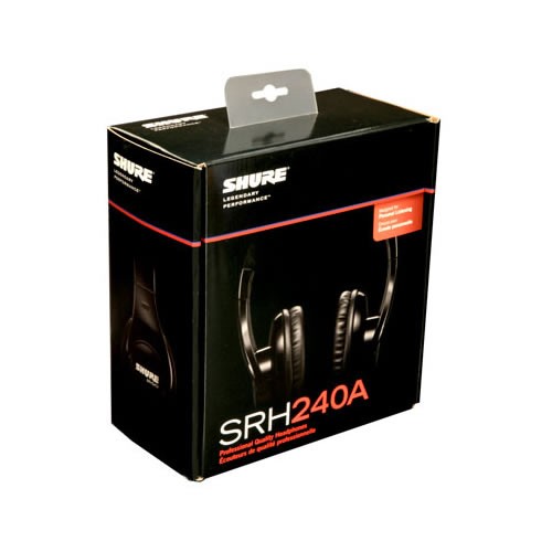 Shure SRH240A Professional Quality Headphones – Kraft Music