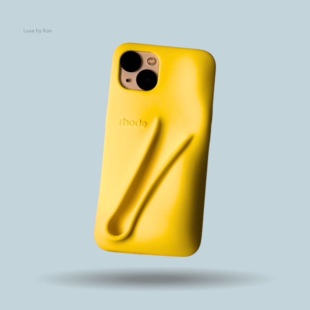 rhode lemontini iphone13ケースリップ付き rhode lemontini iphone13