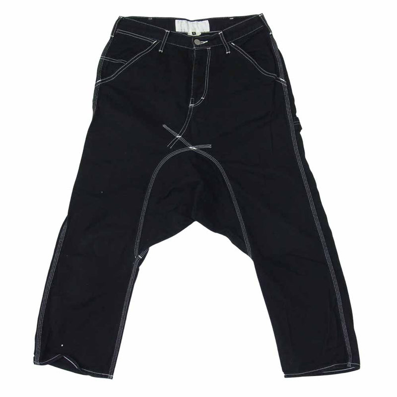 GANRYU ガンリュウ サルエルパンツ ブラック Mサイズ GANRYU】サルエル