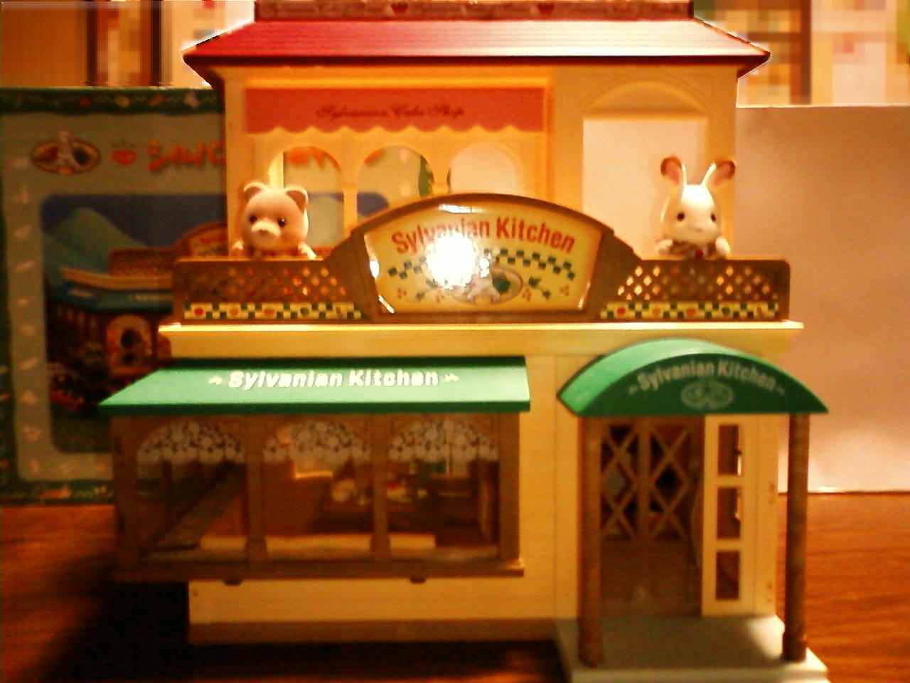 レア シルバニアファミリー 森のキッチン 昭和 レトロ 喫茶店