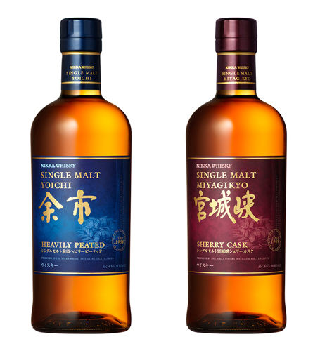 アサヒビール（ニッカウイスキー）が3000本限定発売の余市と宮城峡を