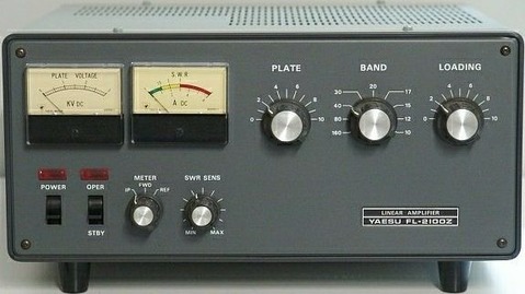 八重洲無線のHF帯リニアアンプ「YAESU FL-2100B」 八重洲無線 FL-2100B