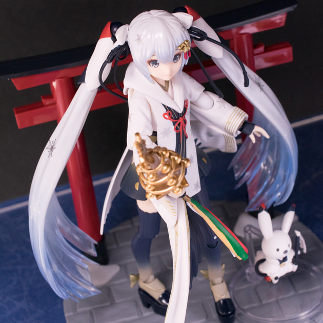 レビュー figma雪ミク タンチョウ巫女Ver. おまけ編 雪ミクのおさらい