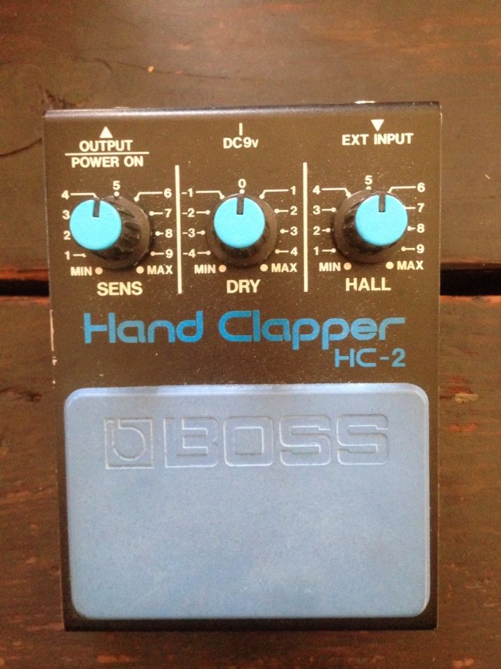 Boss HC-2 ハンドクラッパー 1980年代 ブラック ブルー BOSS Hand