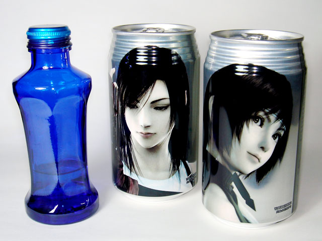 FF7 未開封のフィギュア ポーション缶 ファイナルファンタジーVII FF7