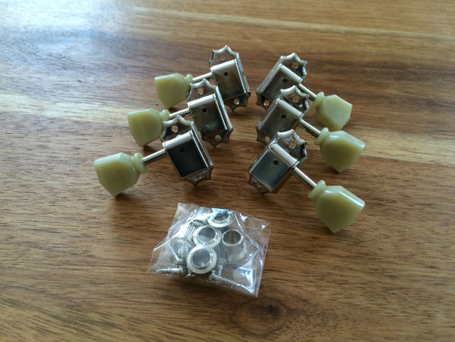 ☆Key'stone ブラスポストカスタムペグ 限定生産モデル : ジナパパ一家