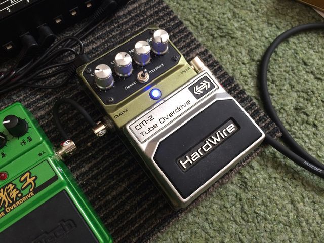 ☆ペダル検証 第73段 Digitech Tube Overdrive CM-2編 : ジナパパ一家