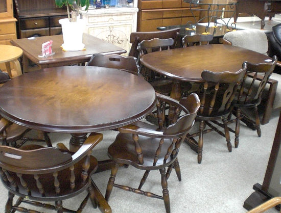 北海道/千歳市 飛騨産業 キツツキマーク ダイニングセット 6人掛け